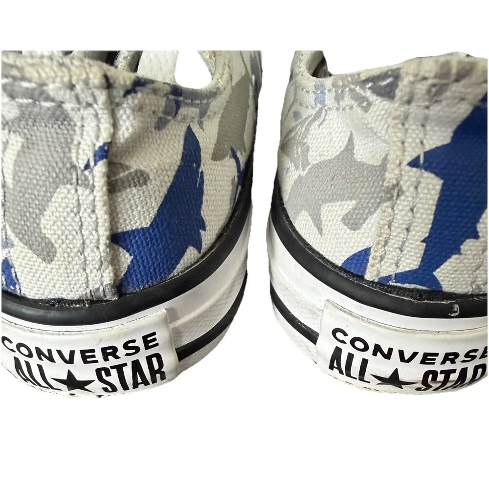 Converse All Star Shark Oceania Retro Preppy Low Top Kids Youth 12 (29)  Sneaker - Picture 6 of 11